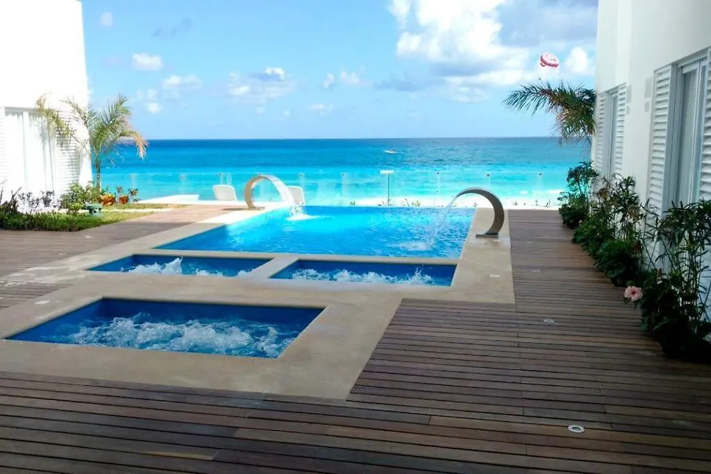 Apartment Ocean Front, Beautifull Beach, Studio 3C Cancun