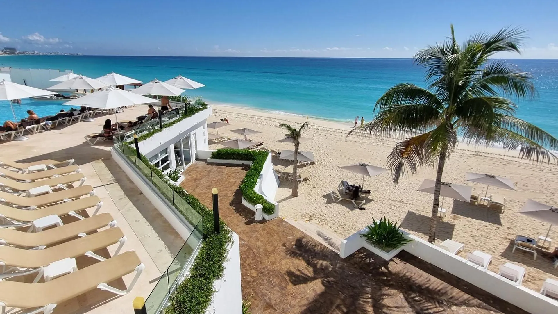 Ocean Front, Beautifull Beach, Studio 3C Cancun